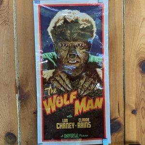 “Wolf Man” 1941 Movie Poster on Glossy Paper